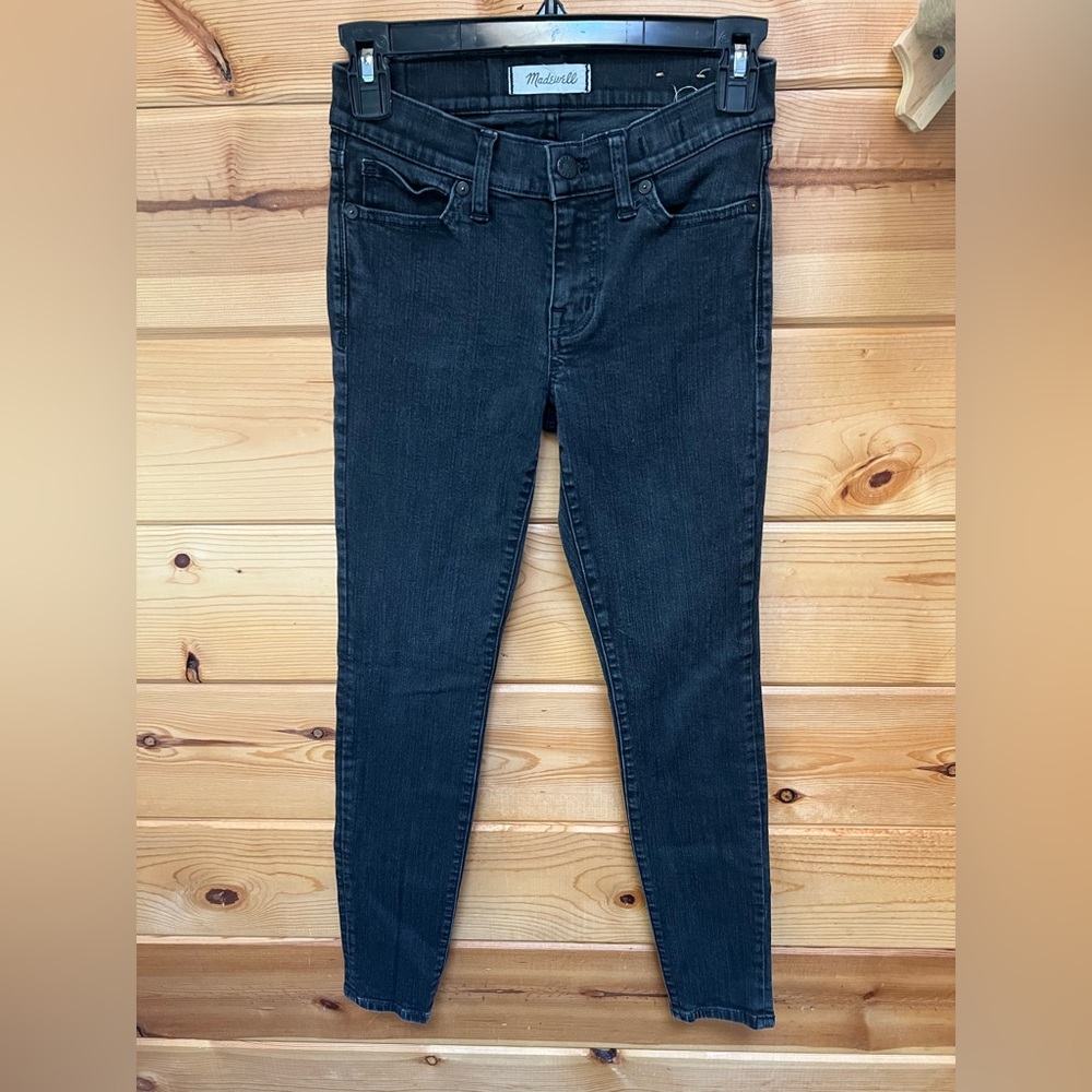 Madewell Black Skinny Skinny Jeans